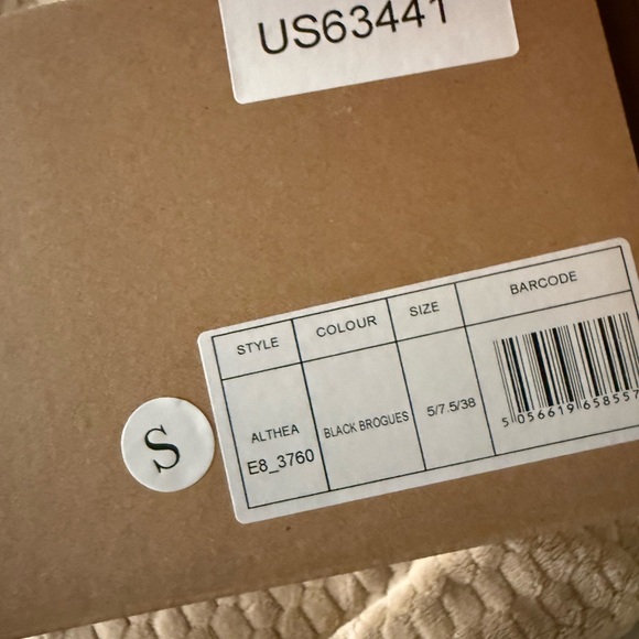 Miista Black Leather Flats - Picture 5 of 5